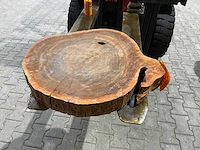 Rosewood schijf, dikte 80mm, ø 600mm - afbeelding 2 van  3