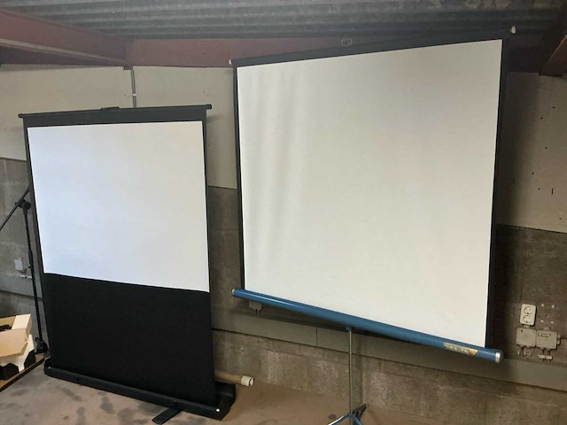Rosh m18 beamers & diaprojectie met scherm (2x) - afbeelding 2 van  10