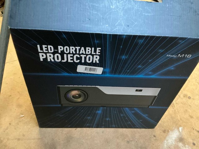 Rosh m18 beamers & diaprojectie met scherm (2x) - afbeelding 4 van  10