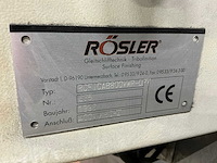 Rösler - 1998 - roficab 800 wwr-dry - industriële wasmachine met droogfunctie - afbeelding 5 van  13