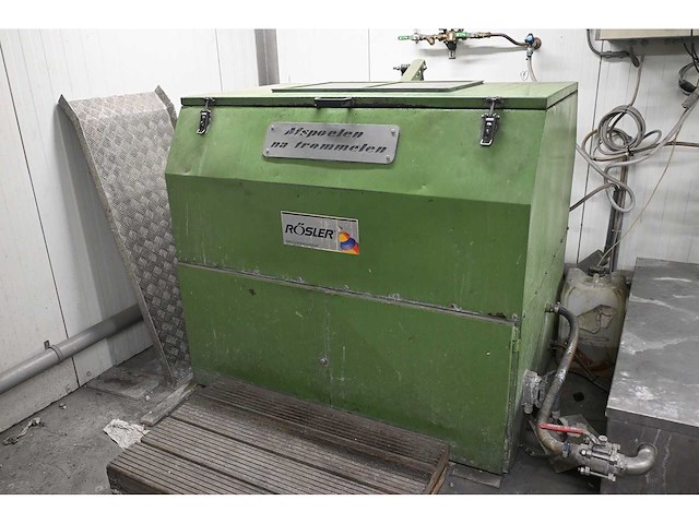 Rösler vre350 afbraammachine met rvs spoelunit - afbeelding 3 van  8