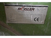 Rösler vre350 afbraammachine met rvs spoelunit - afbeelding 8 van  8