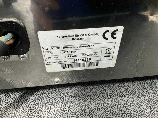 Rösrath dd 101 bs+ pizza-oven - afbeelding 5 van  5