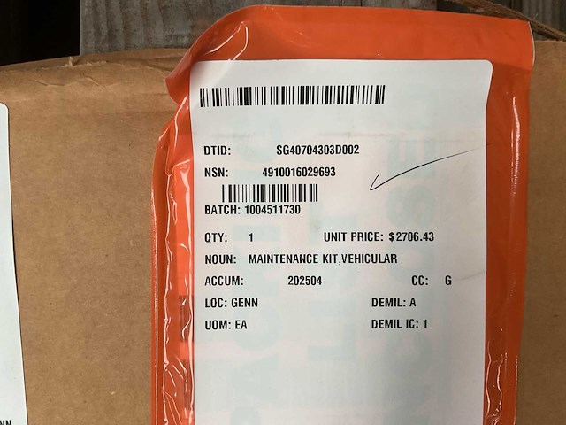 Rossi motoriduttori vehicular maintenance kit - afbeelding 4 van  4