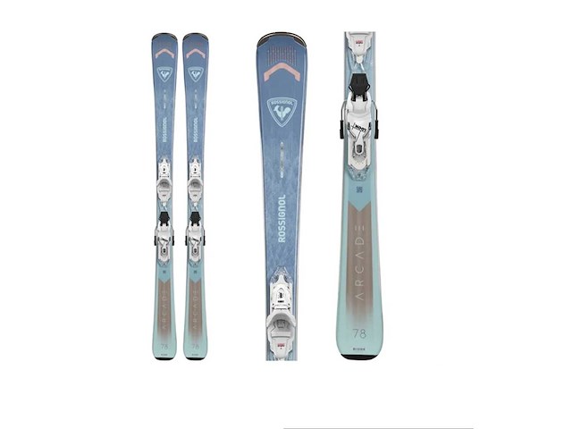 Rossignol - women's arcade 78 skis - ski’s - afbeelding 1 van  7
