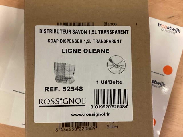 Rossignol handzeep dispenser (16x) - afbeelding 4 van  4