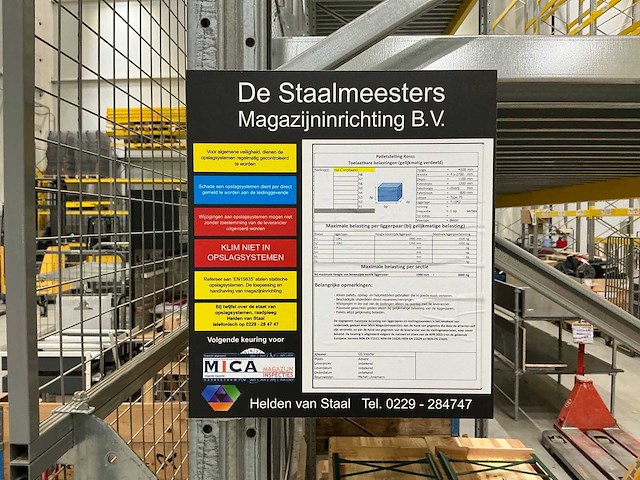 Rosss t70 palletstelling (diverse rijen) - afbeelding 11 van  21