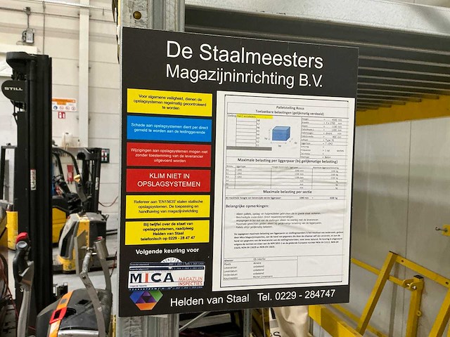 Rosss t70 palletstelling (diverse rijen) - afbeelding 15 van  21