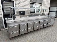 Rosval - 14 lades - koelwerkbank - afbeelding 1 van  9