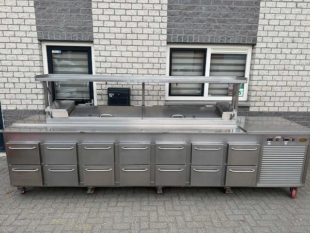 Rosval - 14 lades - koelwerkbank - afbeelding 2 van  9