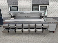 Rosval - 14 lades - koelwerkbank - afbeelding 5 van  9