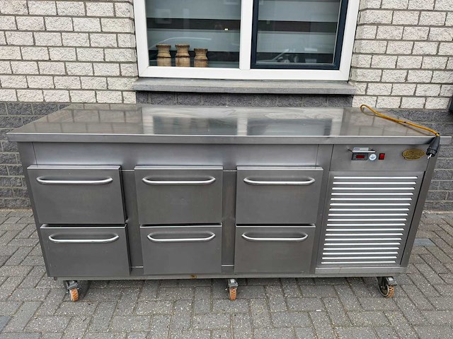 Rosval - 6 lades - koelwerkbank - afbeelding 2 van  4