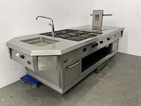 Rosval - rvs kookeiland - afbeelding 20 van  26