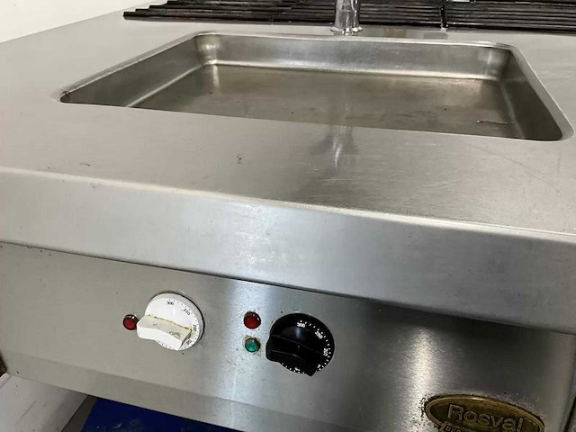 Rosval - rvs kookeiland - afbeelding 18 van  26