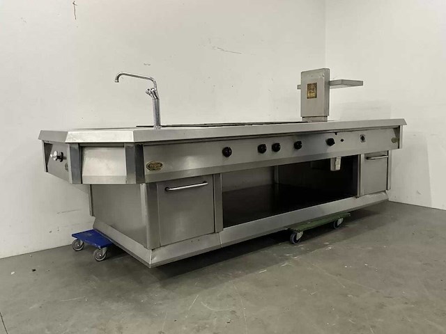 Rosval - rvs kookeiland - afbeelding 2 van  17