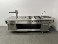 Rosval - rvs kookeiland - afbeelding 3 van  17