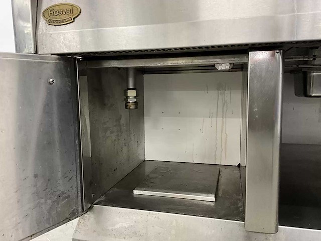 Rosval - rvs kookeiland - afbeelding 9 van  17