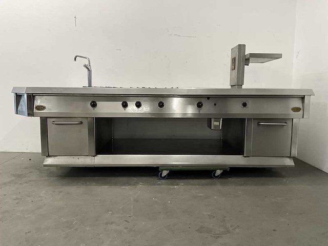 Rosval - rvs kookeiland - afbeelding 17 van  17