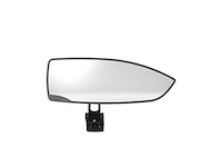 Roswell c910-0061 duurzame marine windshield mirror mount combo - afbeelding 1 van  9