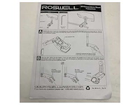 Roswell c910-0061 duurzame marine windshield mirror mount combo - afbeelding 9 van  9
