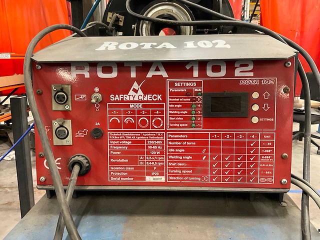 Rota 102 horizontale lasmanipulator - afbeelding 6 van  8