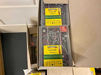 Rotadril, fischer, mack uni schroeven verzinkt, nagelpluggen, onderlegplaten - afbeelding 2 van  5