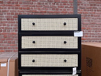 Rotan kast 3 lades (3x) - afbeelding 1 van  4