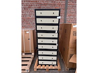 Rotan kast 3 lades (3x) - afbeelding 4 van  4