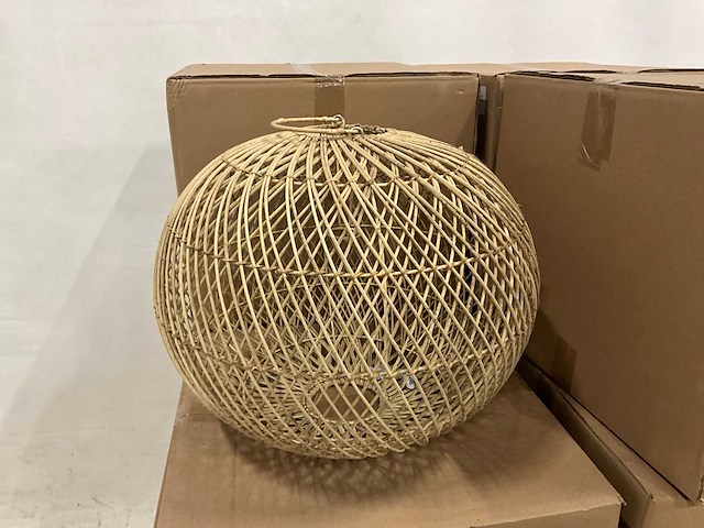 Rotan lampenkappen (12x) - afbeelding 2 van  3