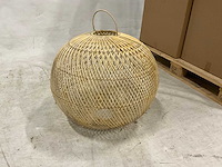 Rotan lampenkappen (8x) - afbeelding 2 van  4