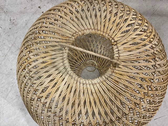 Rotan lampenkappen (8x) - afbeelding 3 van  4