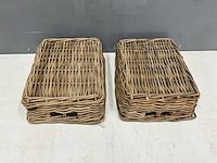 Rotan mand (2x) - afbeelding 5 van  5