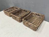 Rotan mand (3x) - afbeelding 3 van  5