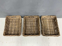 Rotan mand (3x) - afbeelding 4 van  5