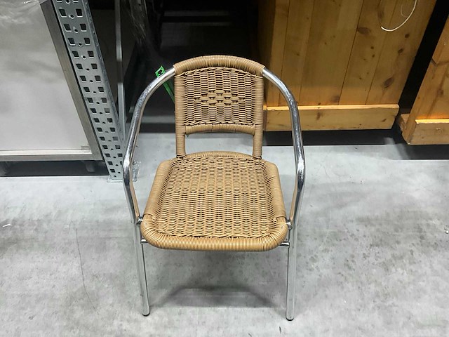 Rotan stapelstoel (30x) - afbeelding 1 van  3