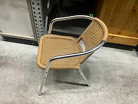 Rotan stapelstoel (30x) - afbeelding 2 van  3