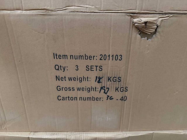 Rotan tafel (12x) - afbeelding 6 van  6