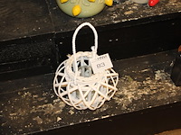 Rotan windlicht doorsnede 25 cm. - afbeelding 1 van  2