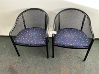 Rotanstoel (2x) - afbeelding 1 van  2