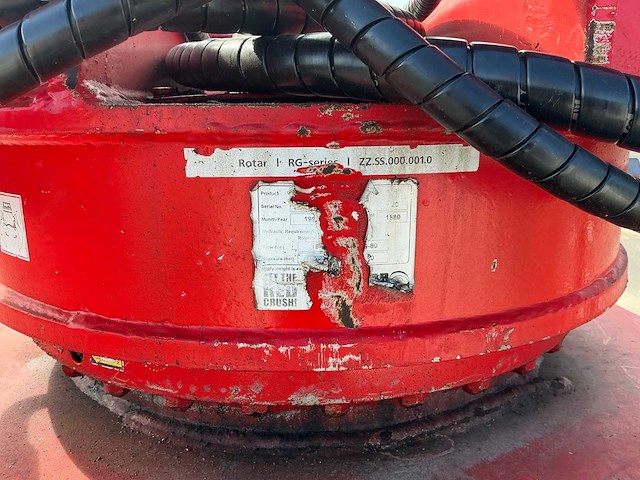 Rotar cw 30 hydraulische sorteerknijper - afbeelding 6 van  8