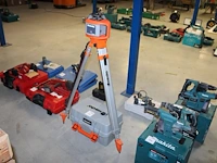 Rotatielaser medo sirius 1h op inklapbaar statief. met ontvangers en kunststoffen koffer