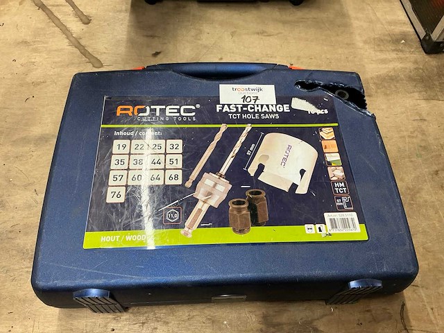 Rotec gatzagenset - afbeelding 3 van  3