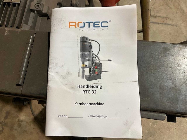 Rotec rtc.32 magneet kernboormachine - afbeelding 2 van  4