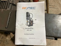 Rotec rtc.32 magneet kernboormachine - afbeelding 2 van  4