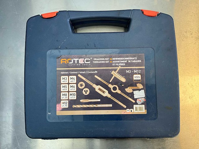 Rotec schroefdraadset - afbeelding 3 van  3