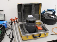 Roterend laser agl eagl-2 met ontvanger en statief in koffer. - afbeelding 2 van  2