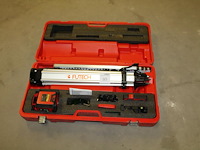 Roterend laser futech spinner met driepoot en accessoires in kunststof koffer. - afbeelding 1 van  4