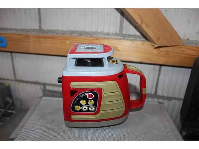 Roterend laser vector 300hv met ontvanger in koffer met accessoires. - afbeelding 2 van  5