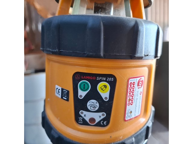 Roterende bouwlaser op statief lamigo, spin 205 - afbeelding 4 van  7