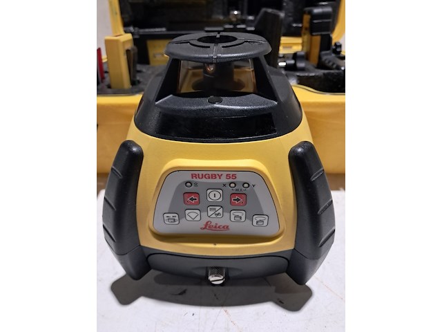 Roterende laser leica, rugby 55, bouwjaar 2012, zelfstellend horizontaal/verticaal - afbeelding 5 van  6